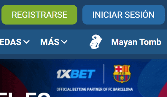 Pulsa el botón «Iniciar sesión» en 1xBet Tocar para iniciar sesión